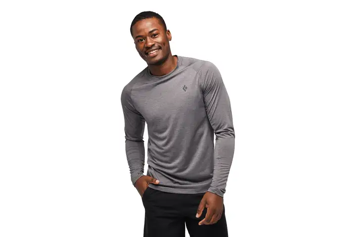 Black Diamond Lightwire LS Tech Tee - Men's w/ Free Shipping and Handling — 8 models - view 5